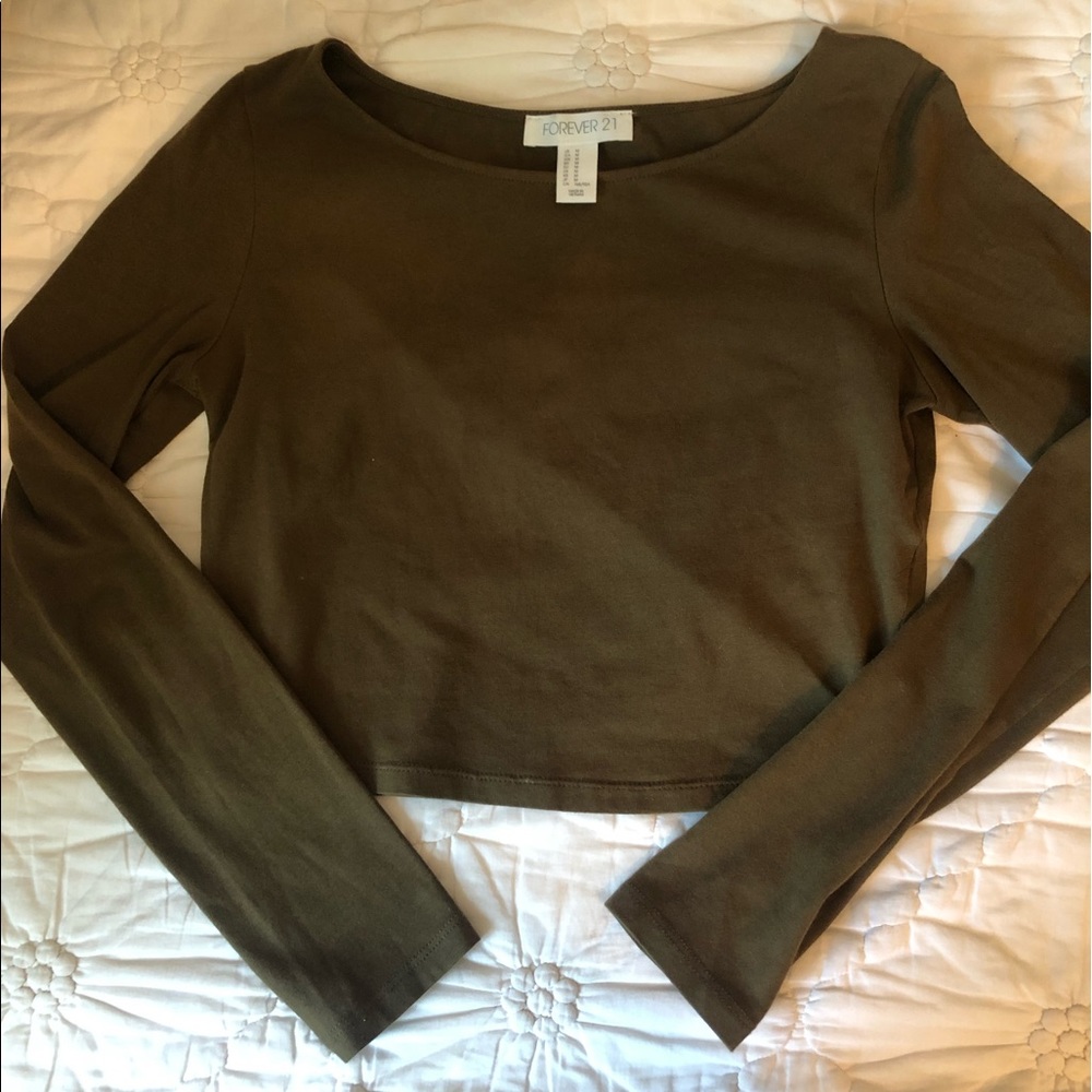Forever 21 Cropped Longsleeve